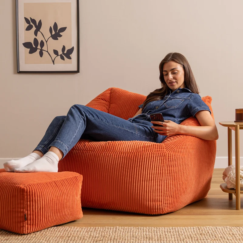 Natalia Sessel-Sitzsack, Cord, Terrakotta