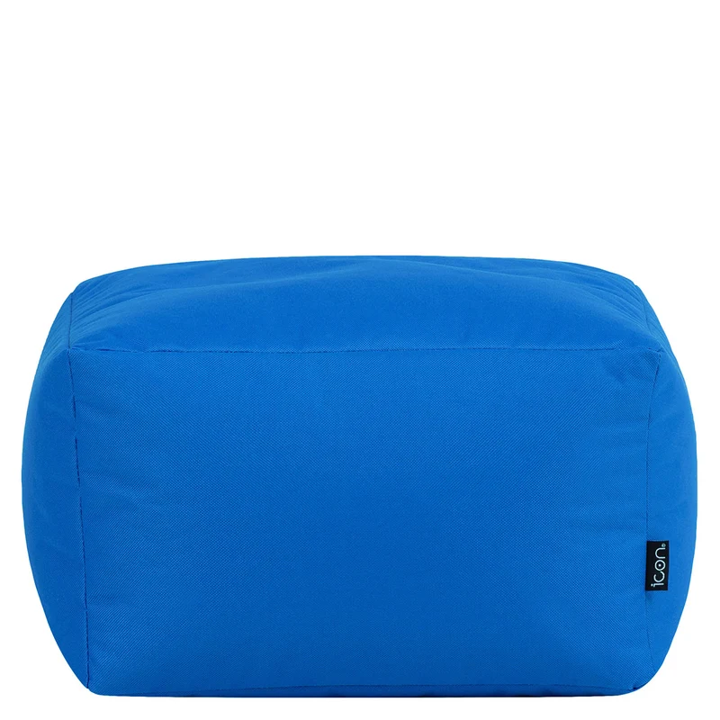 Fußhocker für den Innen- und Außenbereich, Blau