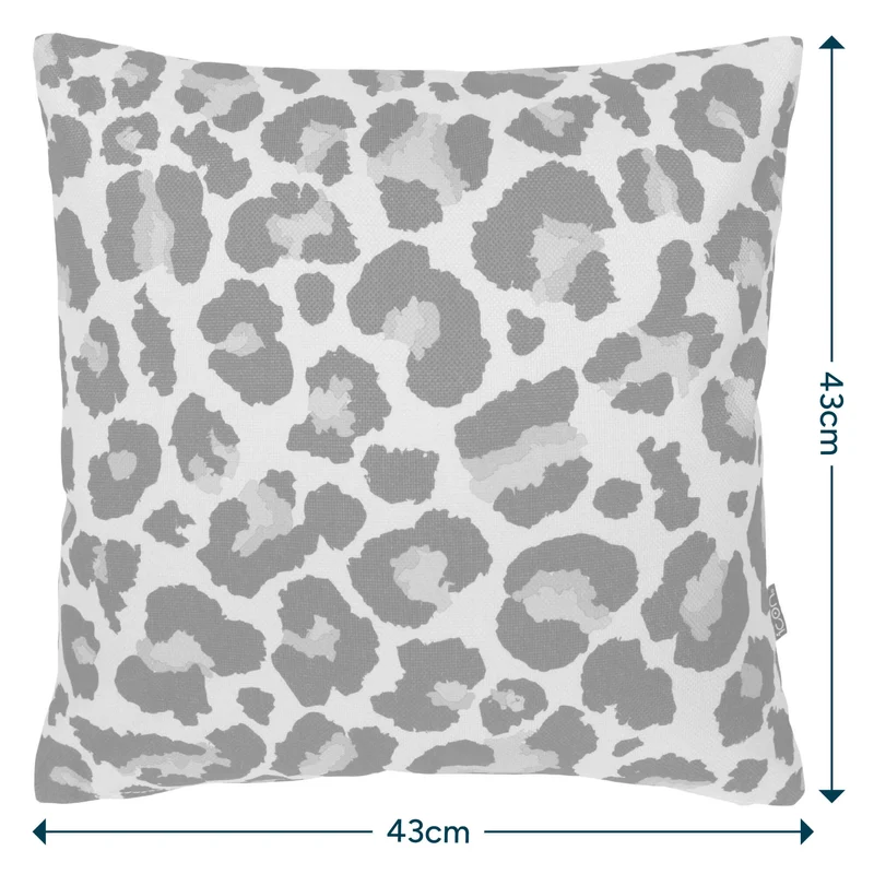 Leopardenmuster Indoor-Outdoor Kissen - Mehrfarbig
