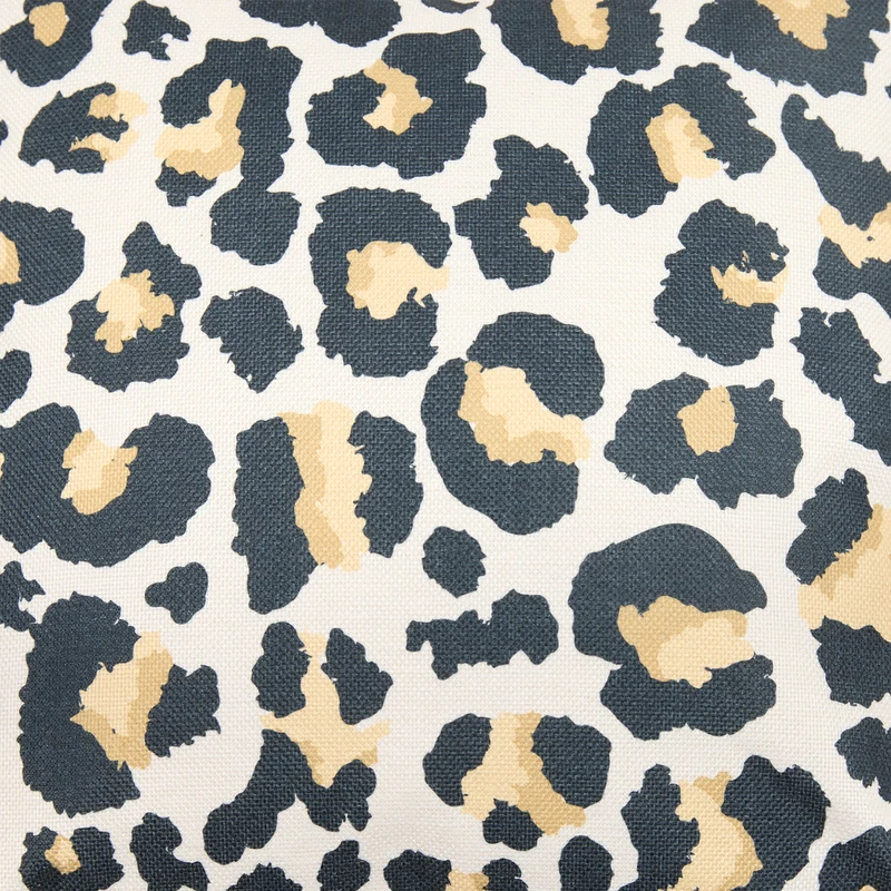 Icon-Kissen mit Leopardenmuster für den Innen- und Außenbereich, mehrfarbig
