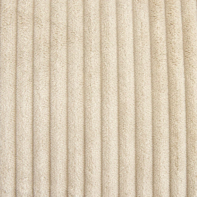 Noa Modularer Sitzsack-Ecksessel, Jumbo Cord, Steingrau