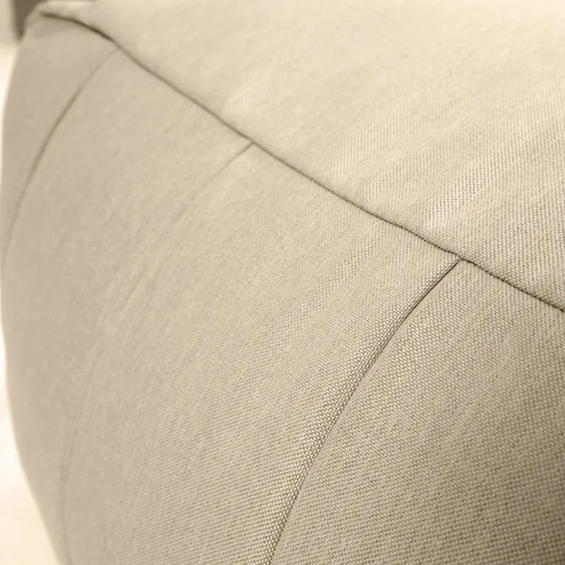 Zen Modularer Fußhocker, Olefin, Steingrau