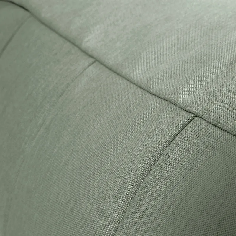 Zen Modularer Fußhocker, Olefin, Salbeigrün