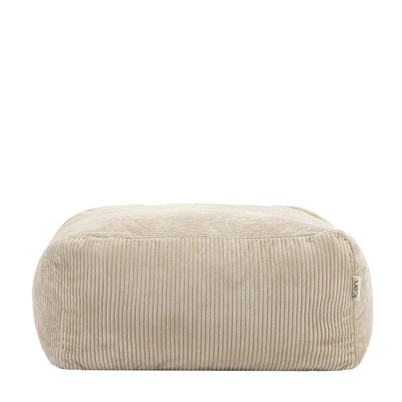 Zen Modularer Fußhocker, Jumbo Cord, Natur