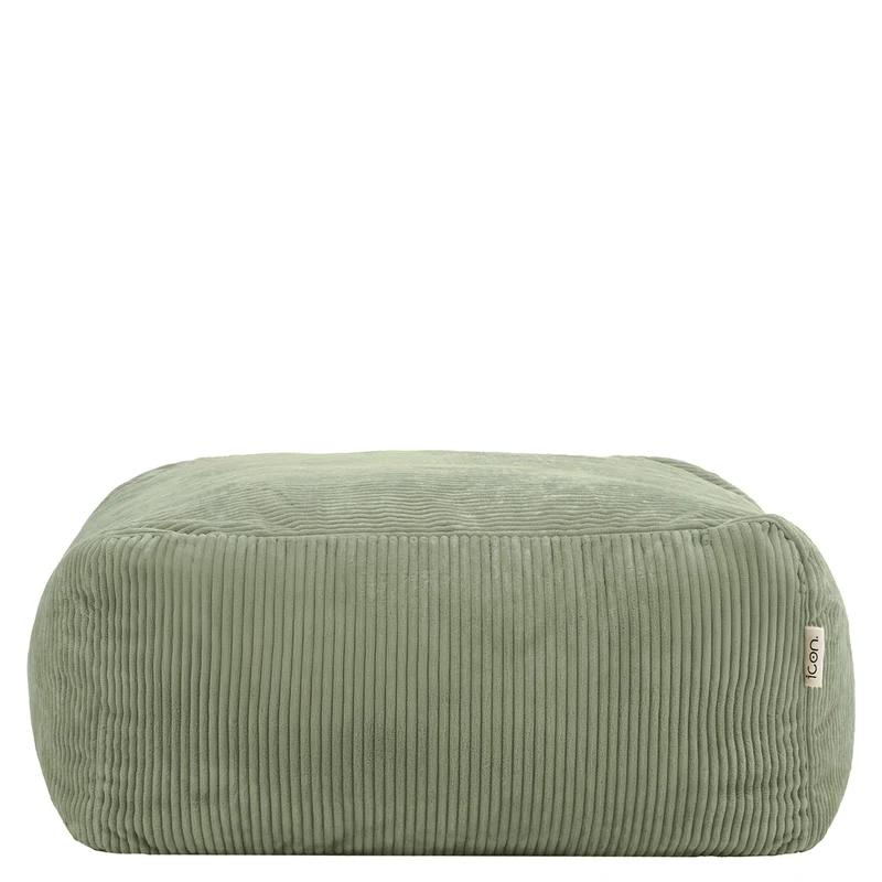 Zen Modularer Fußhocker, Jumbo Cord, Salbeigrün
