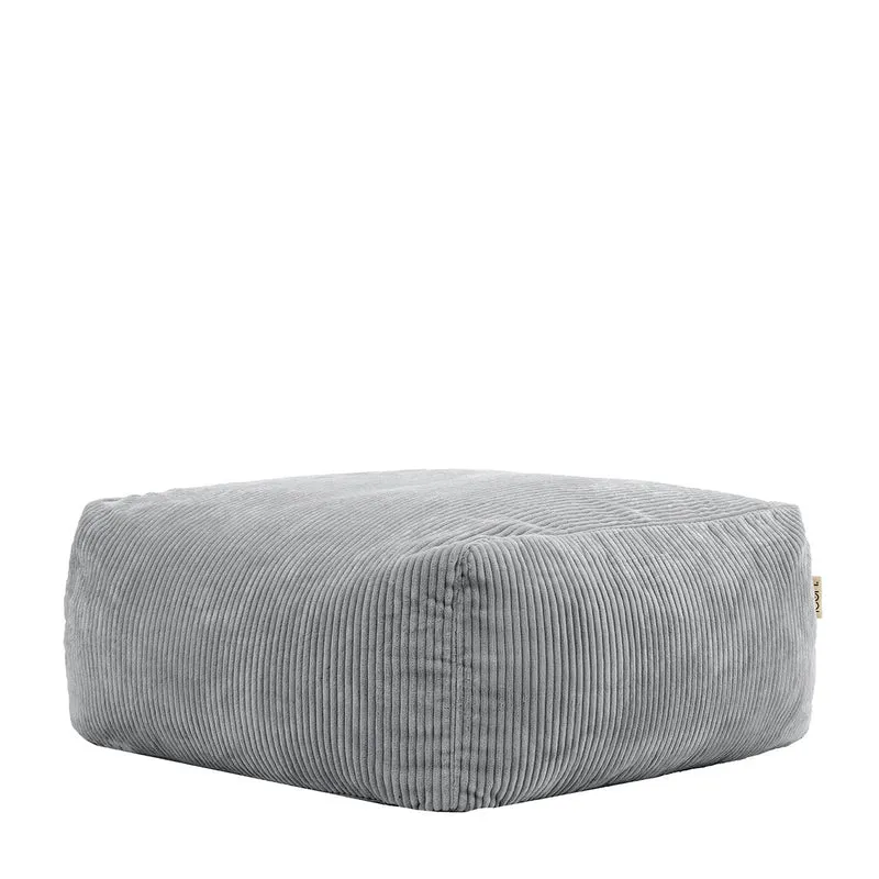 Zen Modularer Fußhocker, Jumbo Cord, Grau
