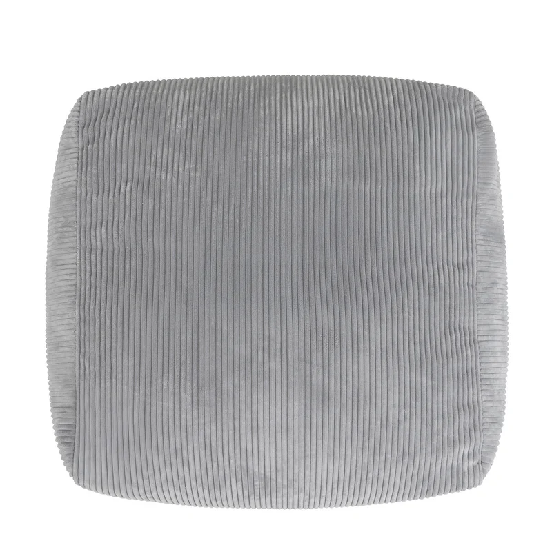 Zen Modularer Fußhocker, Jumbo Cord, Grau