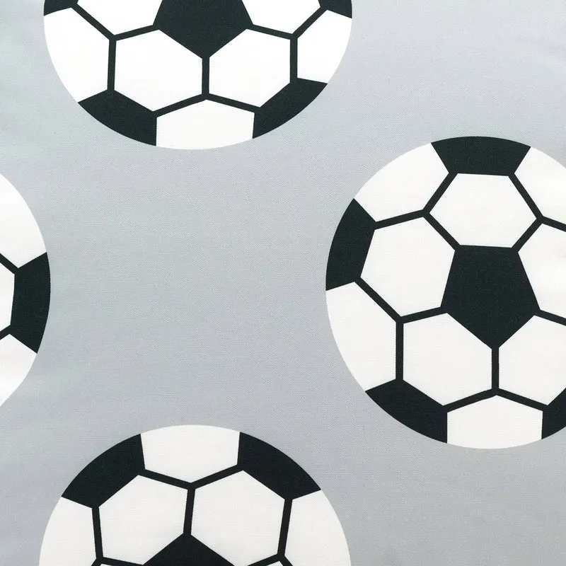 Klassischer Sitzsack für Teens, Fußball-Print, Mehrfarbig