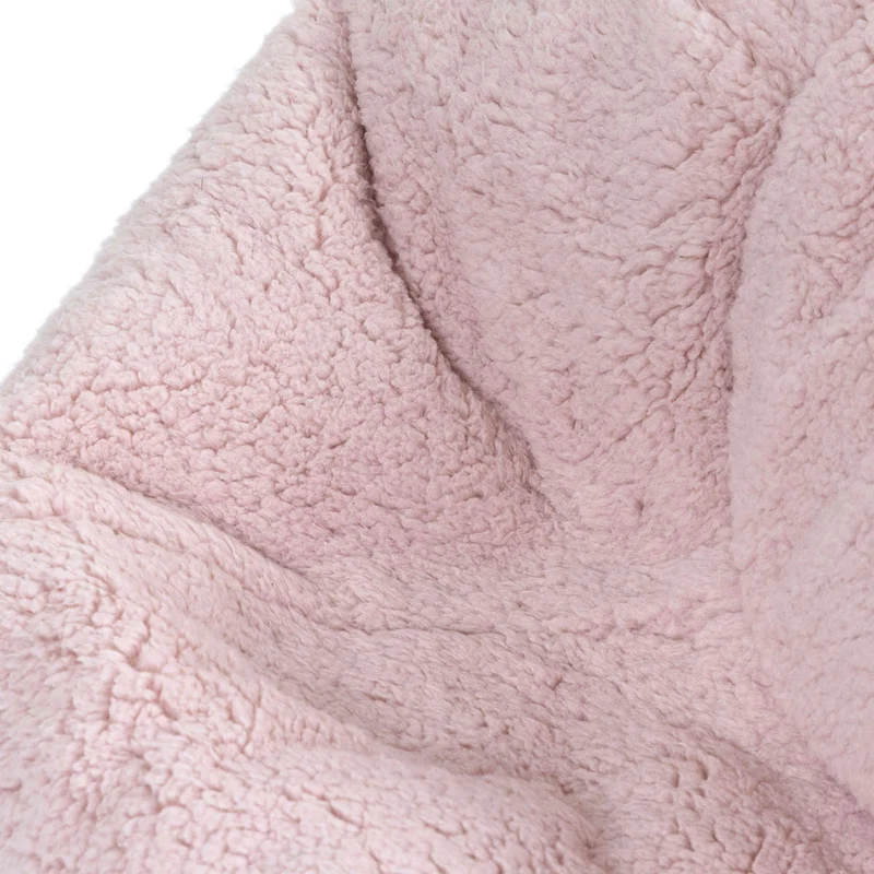 Kingston Klassischer Sitzsack für Teens, Fleece, Hellrosa