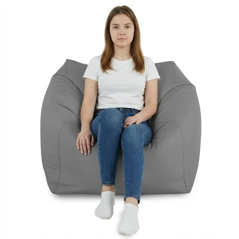 Sitzsack Flumpo Breeze, grau