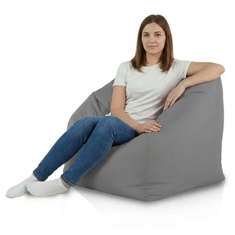 Sitzsack Flumpo Breeze, grau