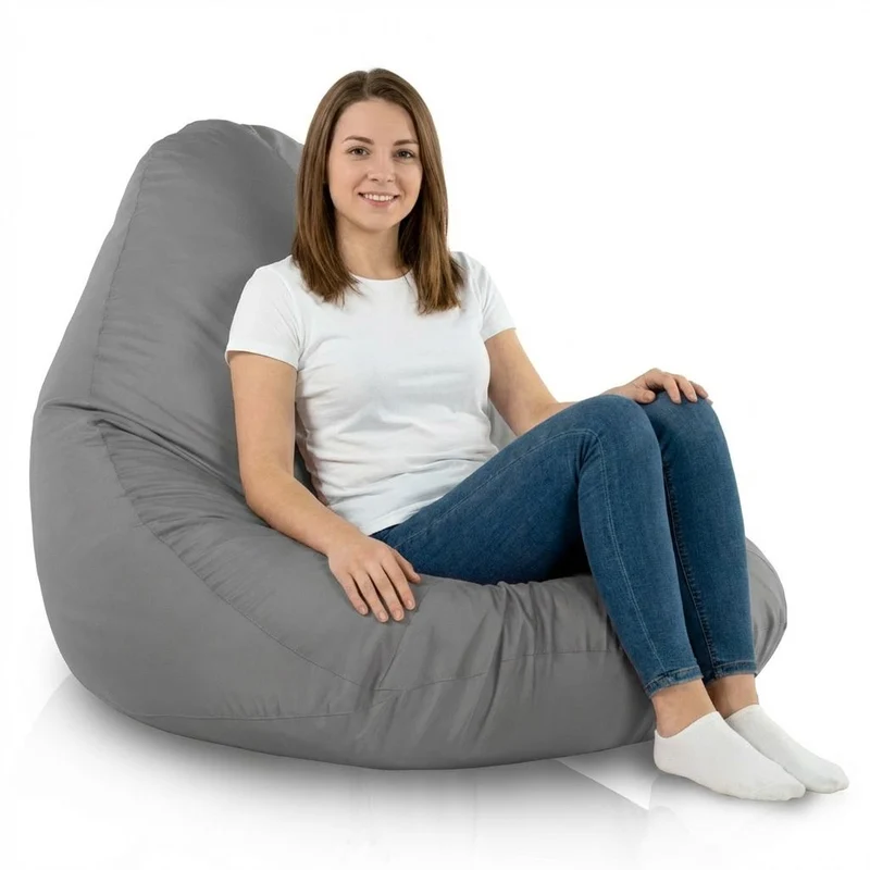Sitzsack Flumpster Breeze XXL, grau