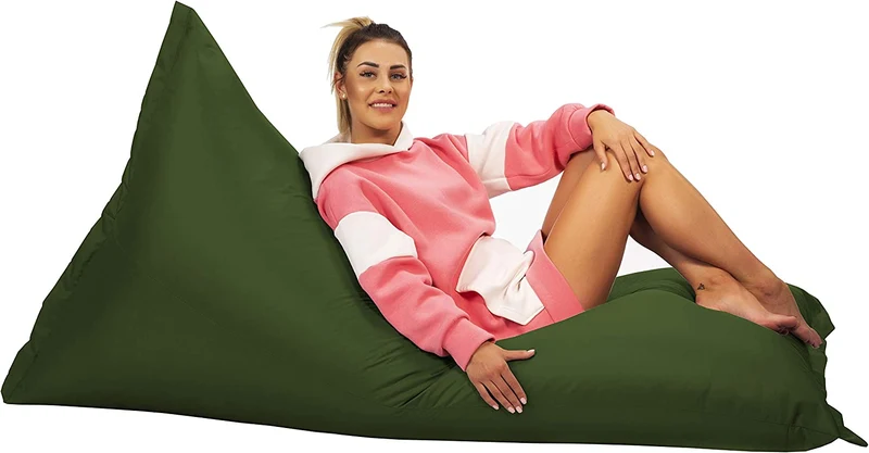 Sitzsack Bean Bag Riesensitzsack Sitzkissen Gartenkissen Bodenkissen zum Liegen und Sitzen Wasserdicht Relax Sessel für Kinder & Erwachsene