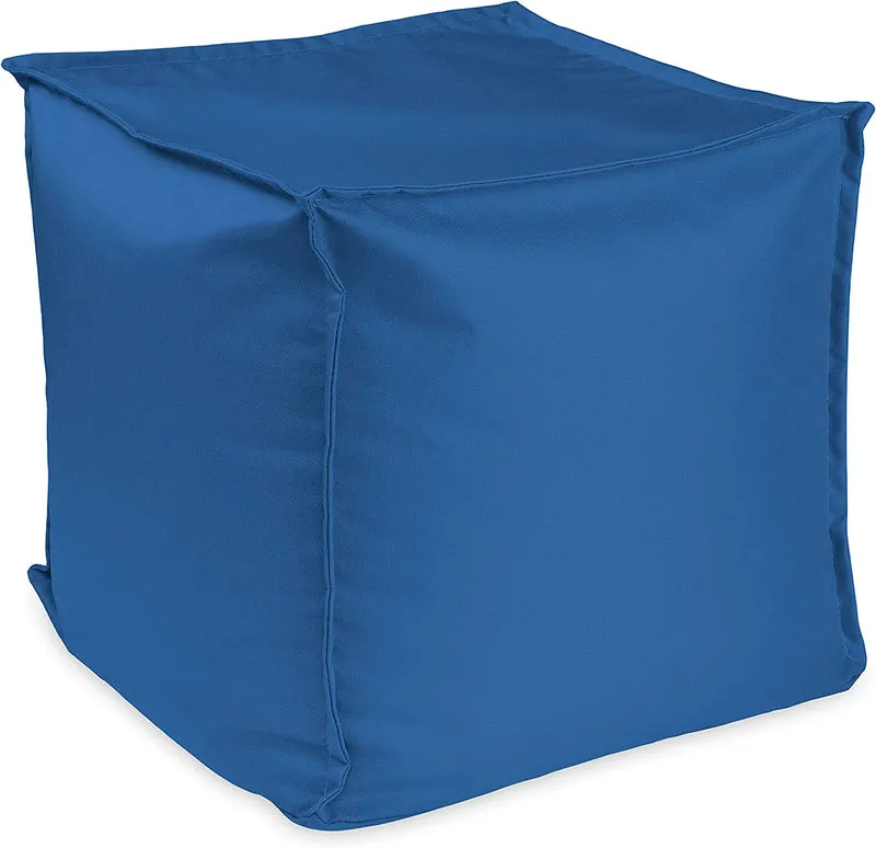 Sitzsack Sitzhocker mit EPS-Perlen-Füllung 40 × 40 × 40 cm – Fußhocker & Sitzpouf für Kinder und Erwachsene