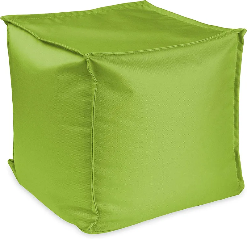 Sitzsack Sitzhocker mit EPS-Perlen-Füllung 40 × 40 × 40 cm – Fußhocker & Sitzpouf für Kinder und Erwachsene