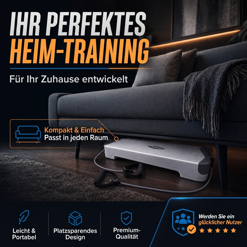 body & mind Aerobic Stepper – höhenverstellbar in 3 Ausführungen