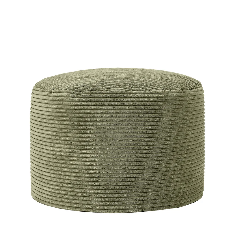 Milano Fußhocker, Cord, Natur