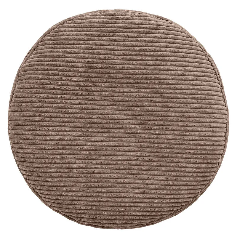 Milano Fußhocker, Cord, Mokka-Braun