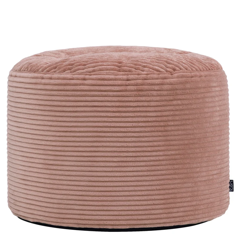 Milano Fußhocker, Cord, Morgenrosa