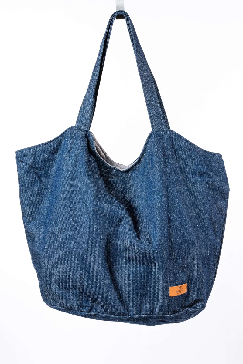 Praia Beach Handtasche, Groß - Jeans