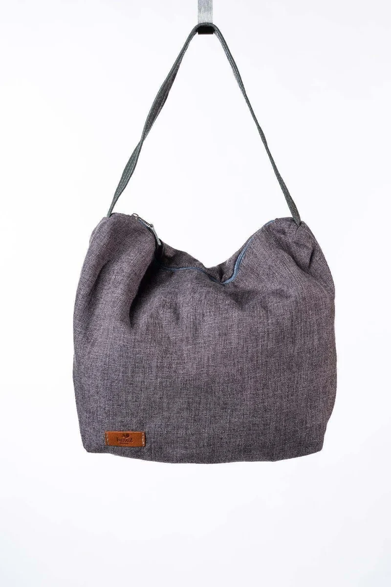 Canoa Handtasche, Klein - Cinzenta (Grau)