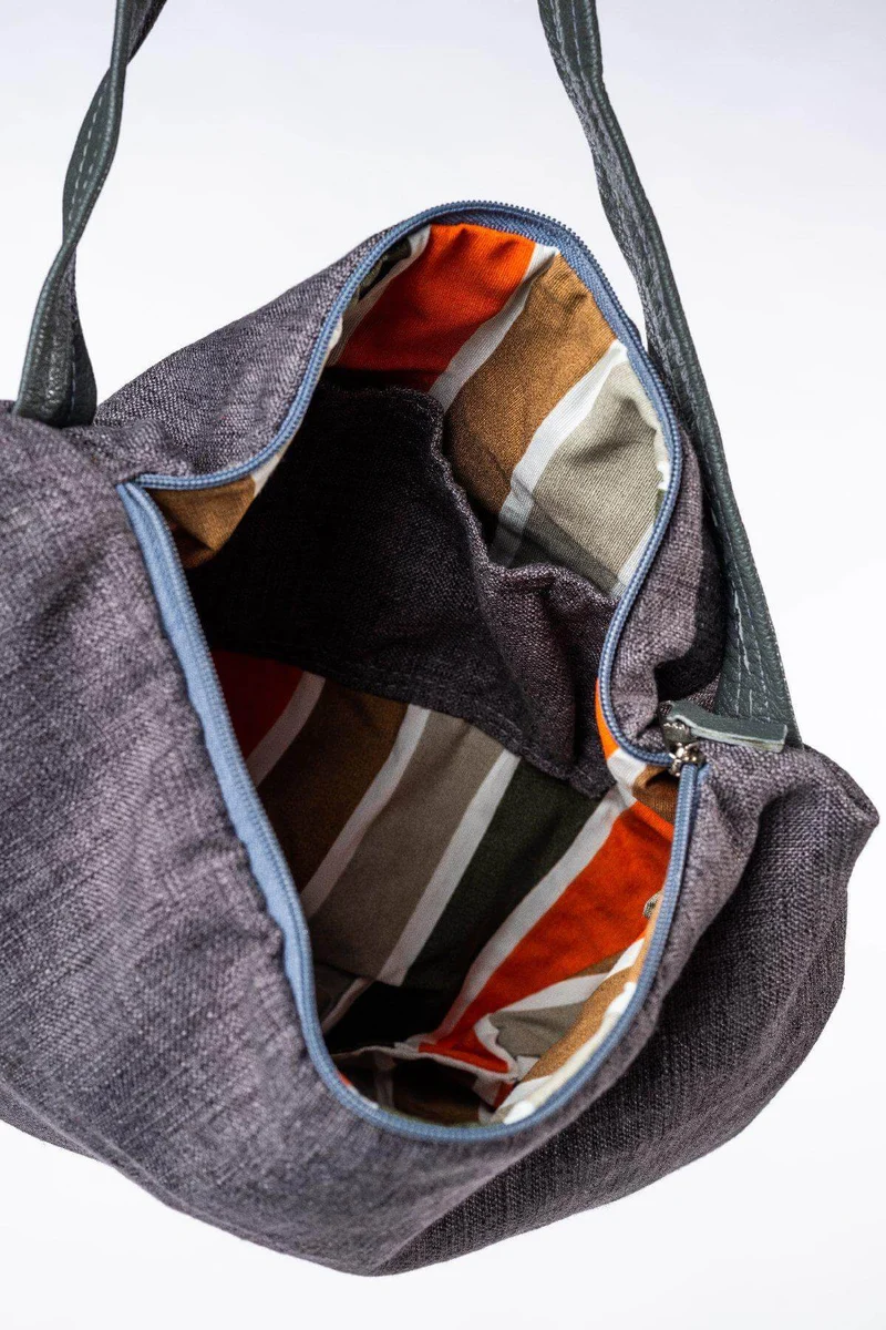 Canoa Handtasche, Klein - Cinzenta (Grau)