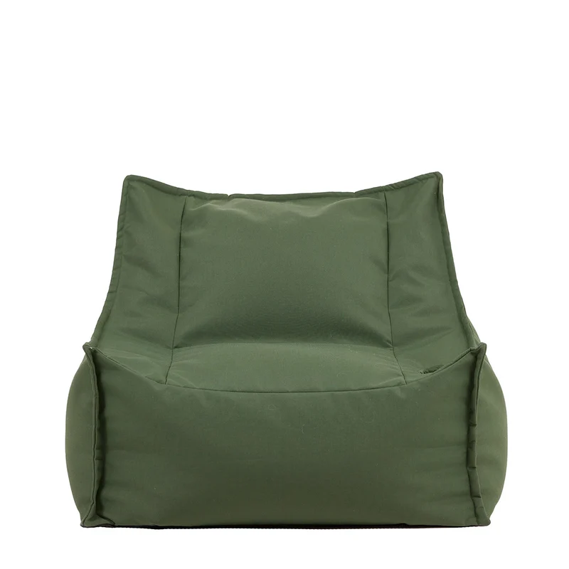 Alo Sessel-Sitzsack, Olefin, Khaki-Grün