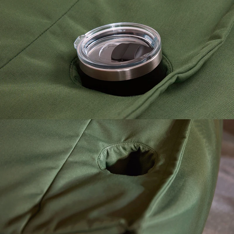 Alo Sessel-Sitzsack, Olefin, Khaki-Grün