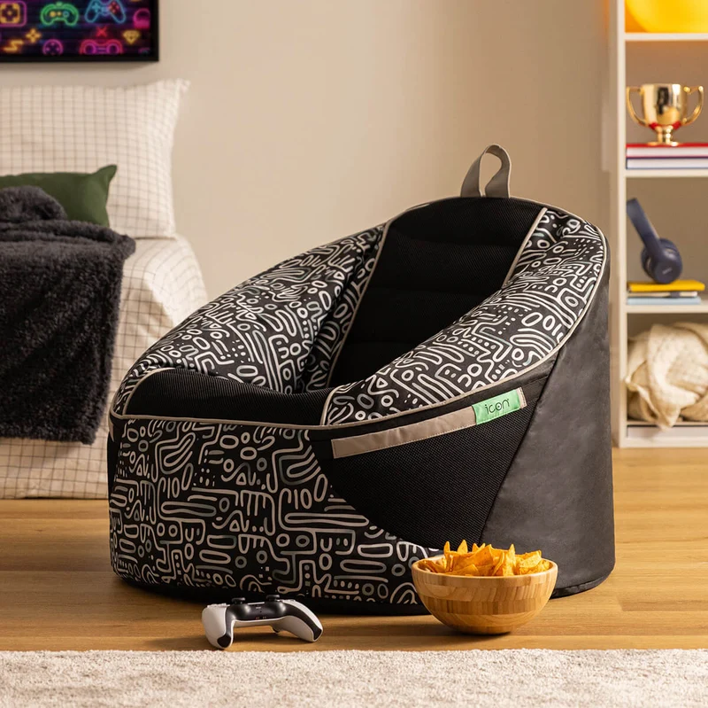 Alpha Kids Gaming-Stuhl – Schwarz