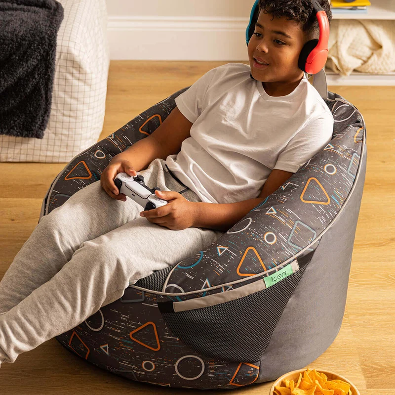 Alpha Kids Gaming-Stuhl - Grau