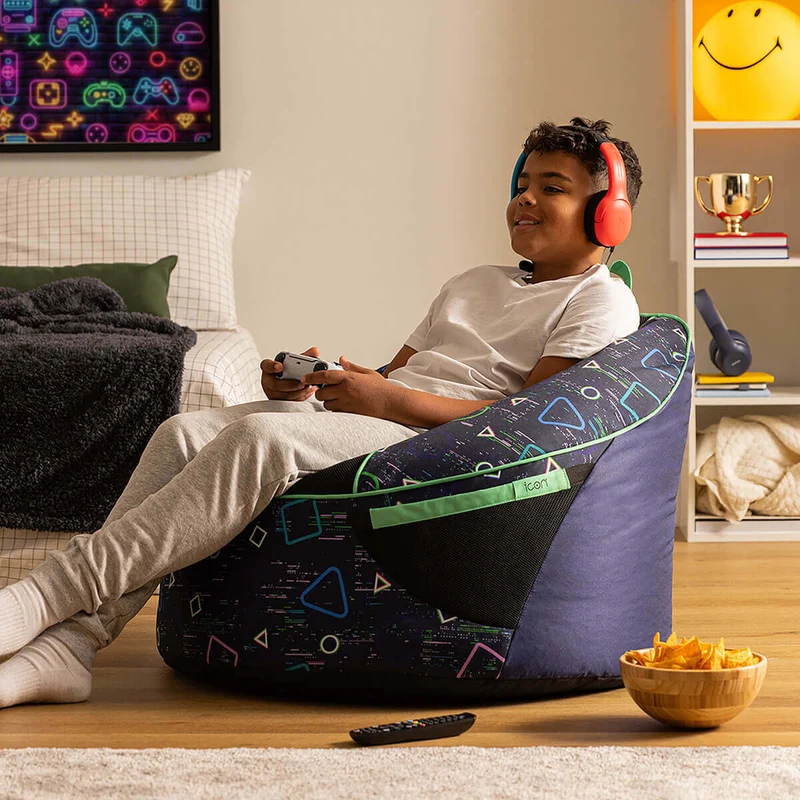 Alpha Kids Gaming-Stuhl – Marineblau