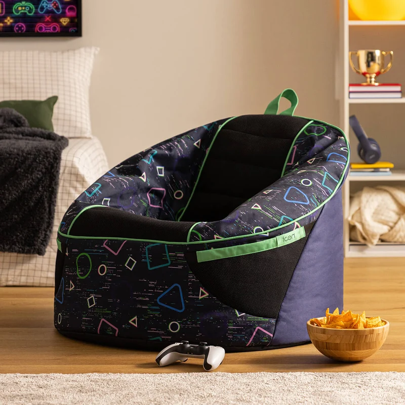 Alpha Kids Gaming-Stuhl – Marineblau