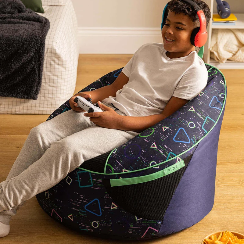 Alpha Kids Gaming-Stuhl – Marineblau