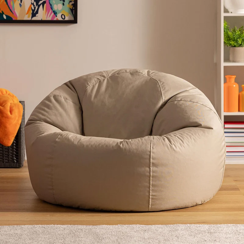 Kingston Wasserabweisender Klassischer Sitzsack – Natur