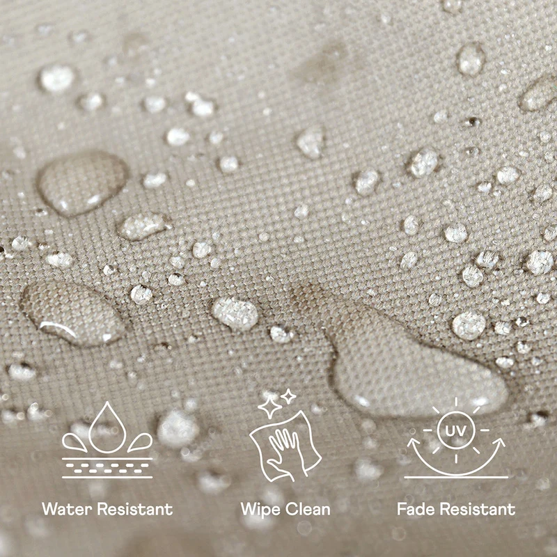 Kingston Wasserabweisender Klassischer Sitzsack – Natur
