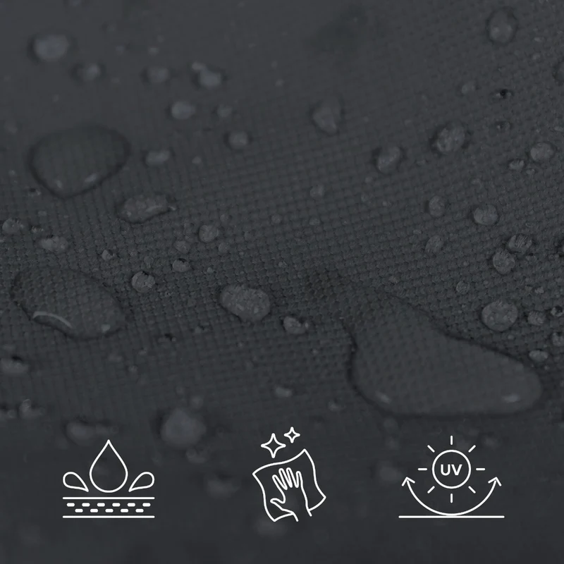 Kingston Wasserabweisender Klassischer Sitzsack – Anthrazit