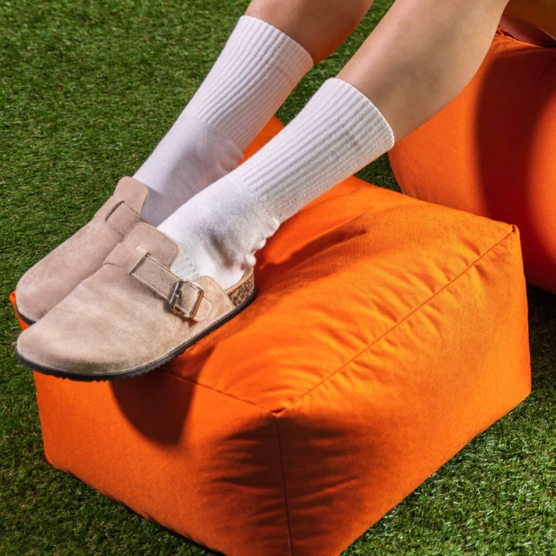 Kingston Wasserfester Klassischer Sitzsack – Burnt Orange
