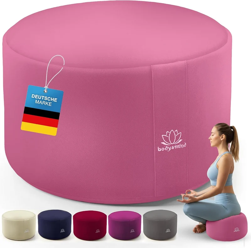 Yoga Meditationskissen - Ergonomisches Bodenkissen zur Entspannung