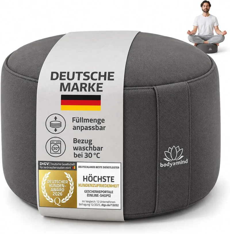 Yoga Meditationskissen - Ergonomisches Bodenkissen zur Entspannung