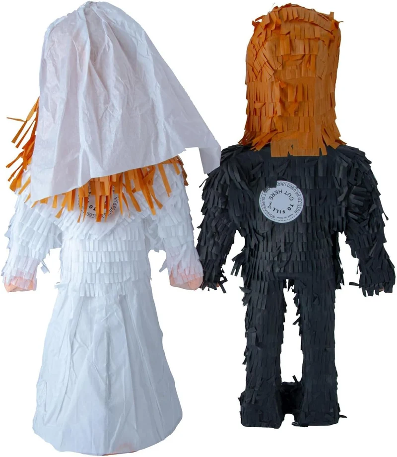 Piñata Set für Kindergeburtstag mit Stab & Augenmaske – Bunter Spaß