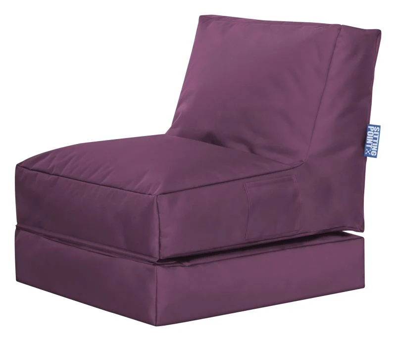 Sitzsack Twist Scuba, aubergine