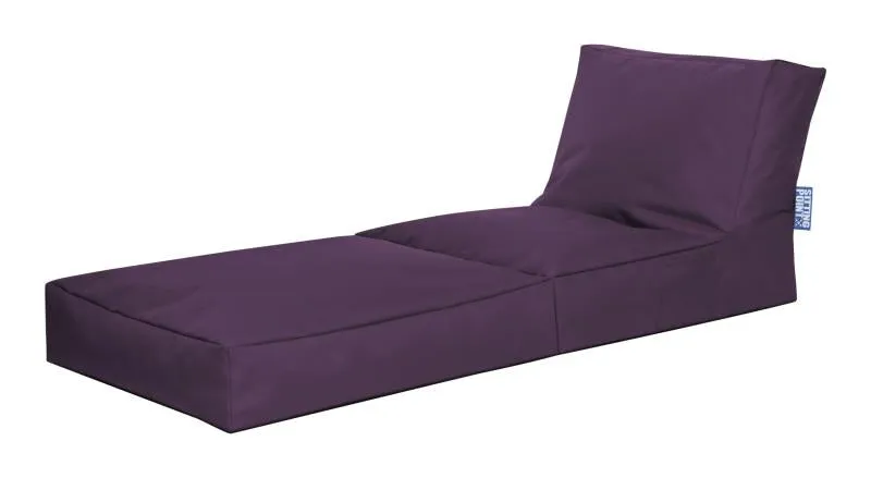 Sitzsack Twist Scuba, aubergine