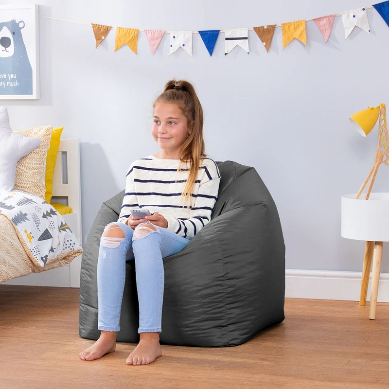 Teen Classic Sitzsack, Innen- & Außenbereich - Anthrazitgrau