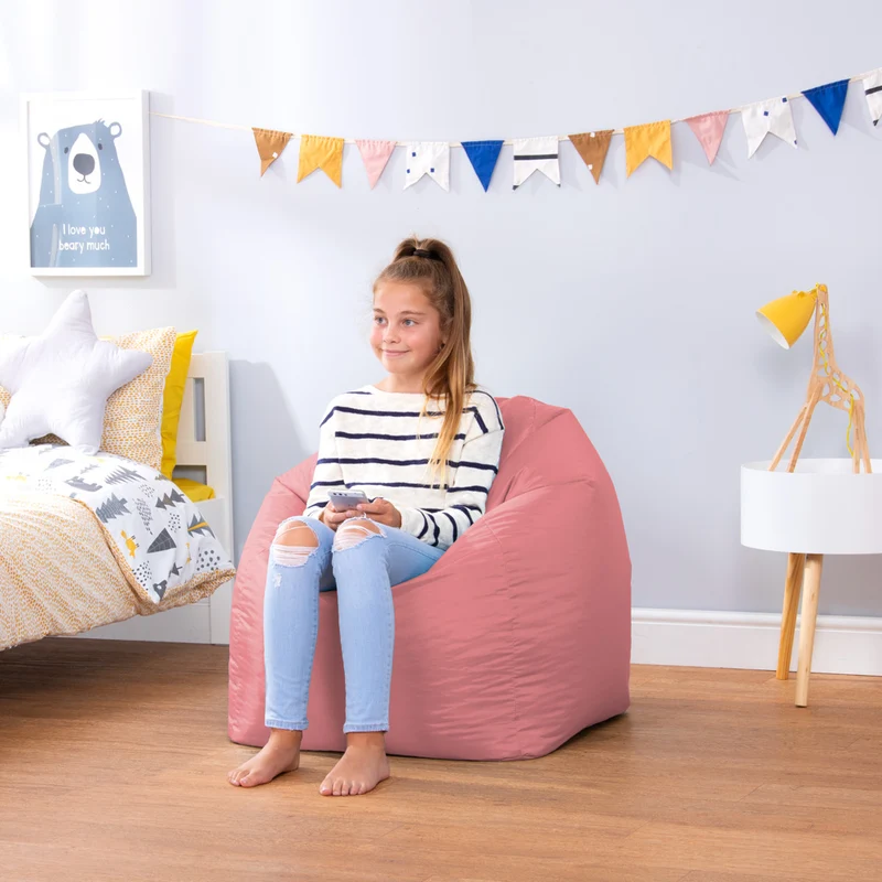 Teen Classic Sitzsack, für drinnen & draußen - Rose Dust Pink