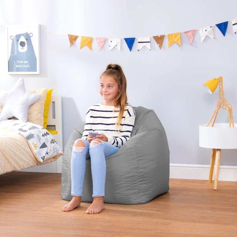 Sitzsack "Teen Classic", innen und außen – Grau