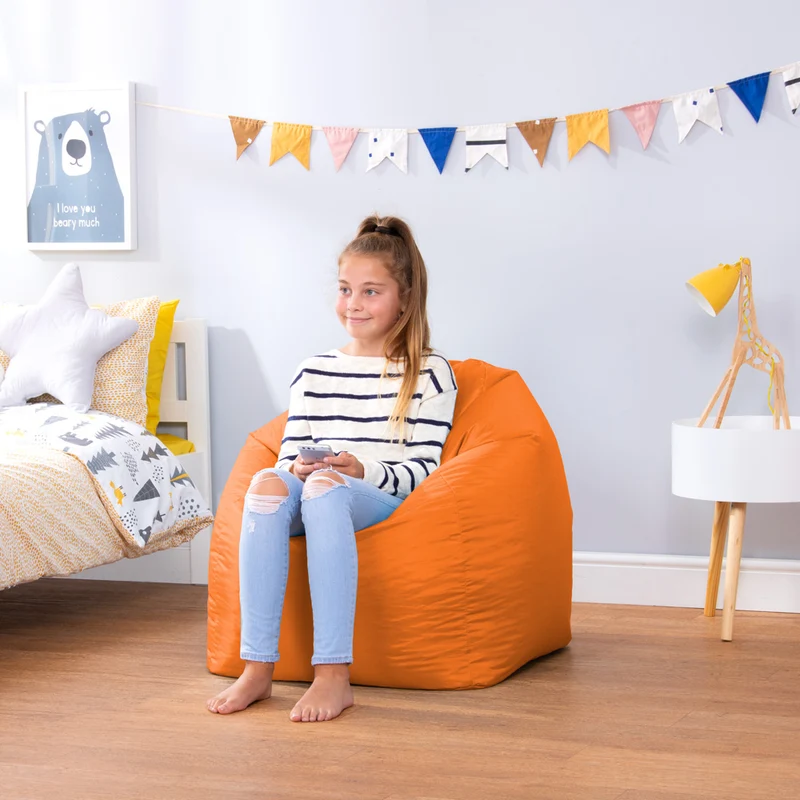 Sitzsack „Classic Teen“, für drinnen und draußen – Orange