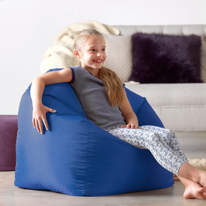 Teenager-Sitzsack, Indoor & Outdoor – Blau