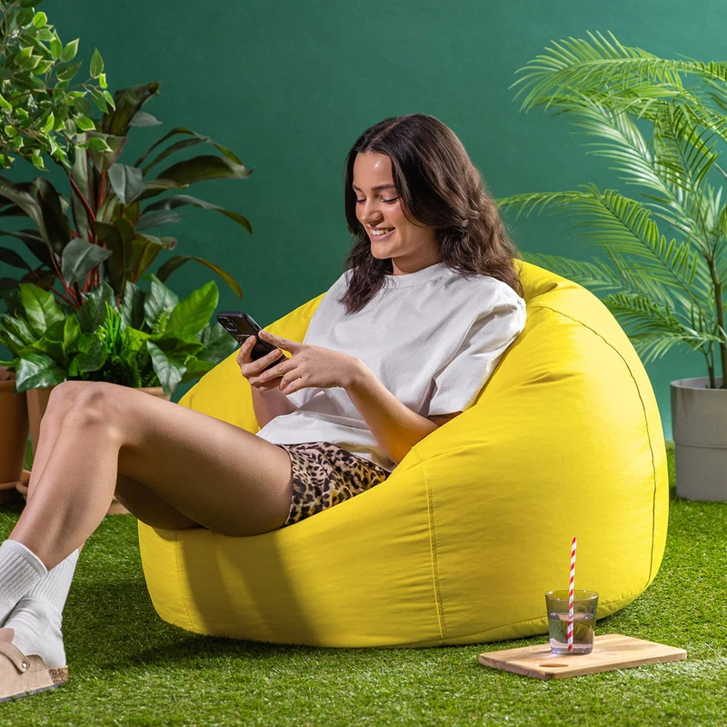 Kingston wasserfester Classic Sitzsack – Gelb
