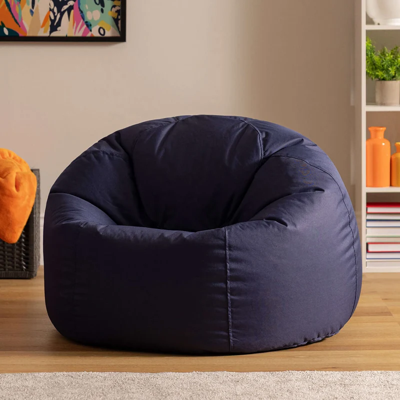Kingston Wasserfester Klassischer Sitzsack – Marineblau