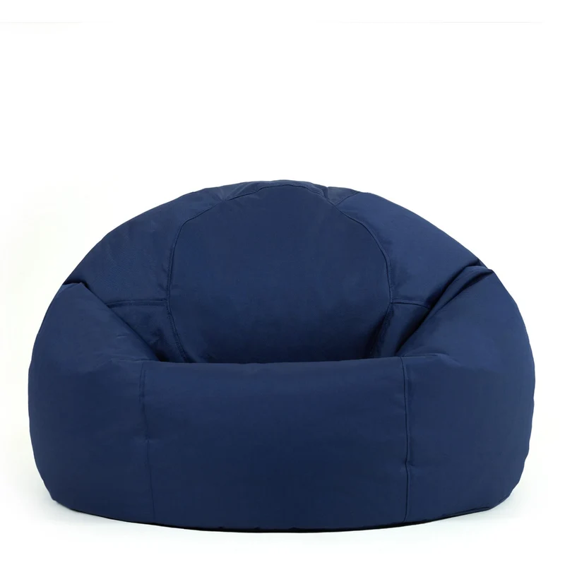 Kingston Wasserfester Klassischer Sitzsack – Marineblau
